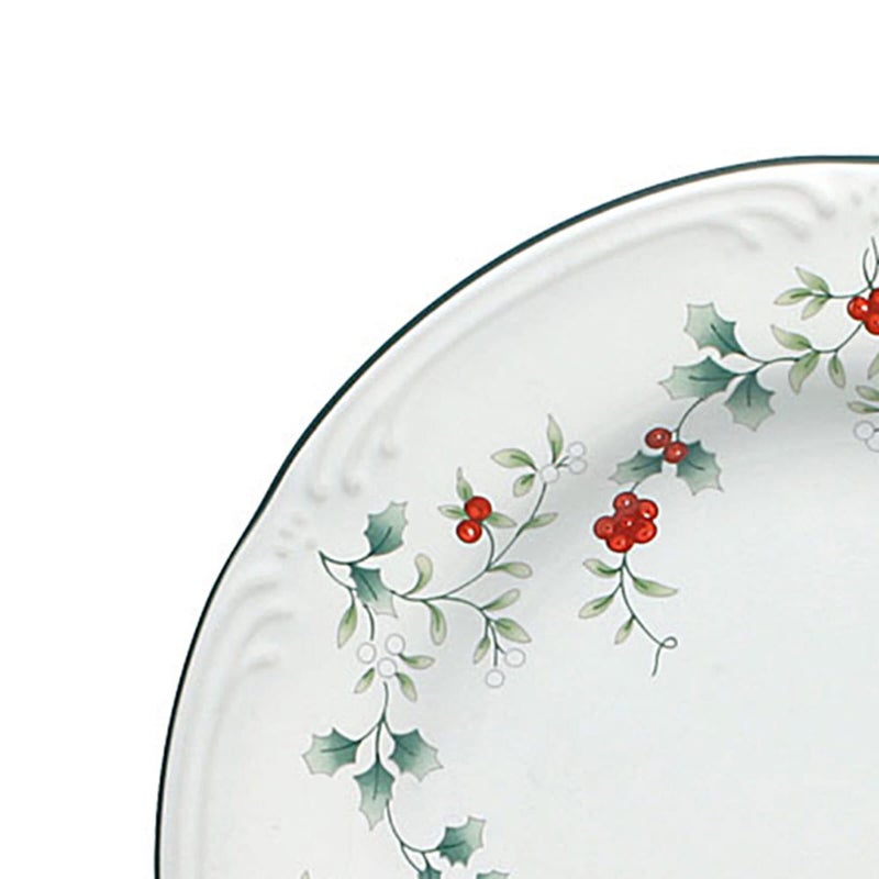Pfaltzgraff Winterberry Salad Plates (8-Inch, Set Of 4), Green - Image 3
